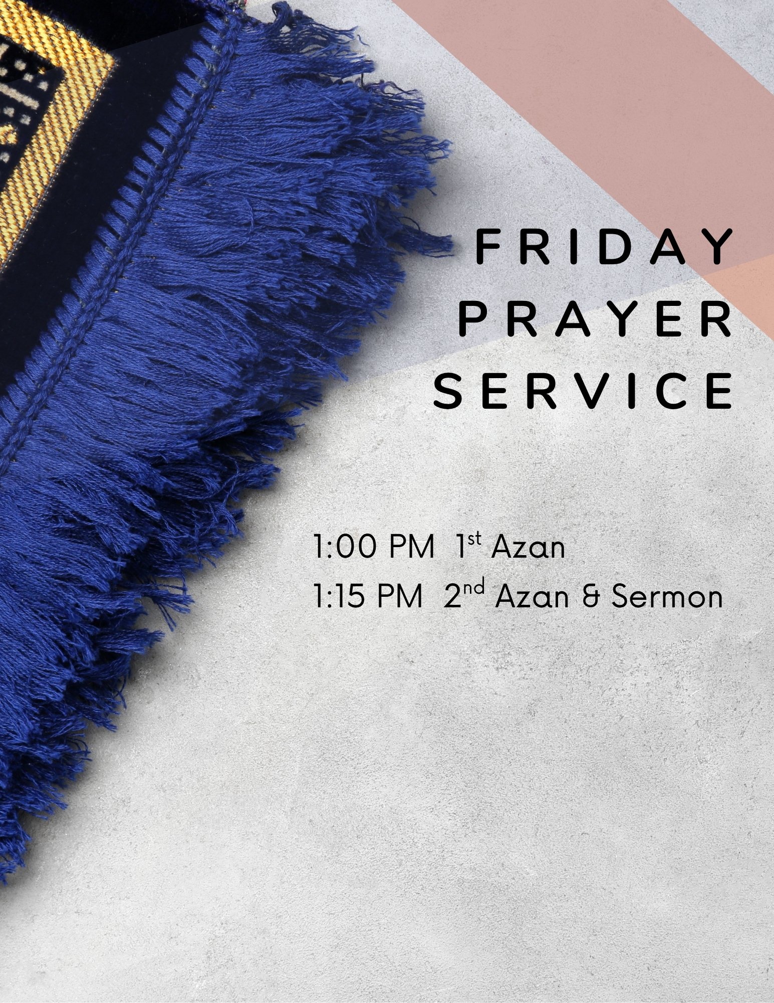 Friday Prayer Service